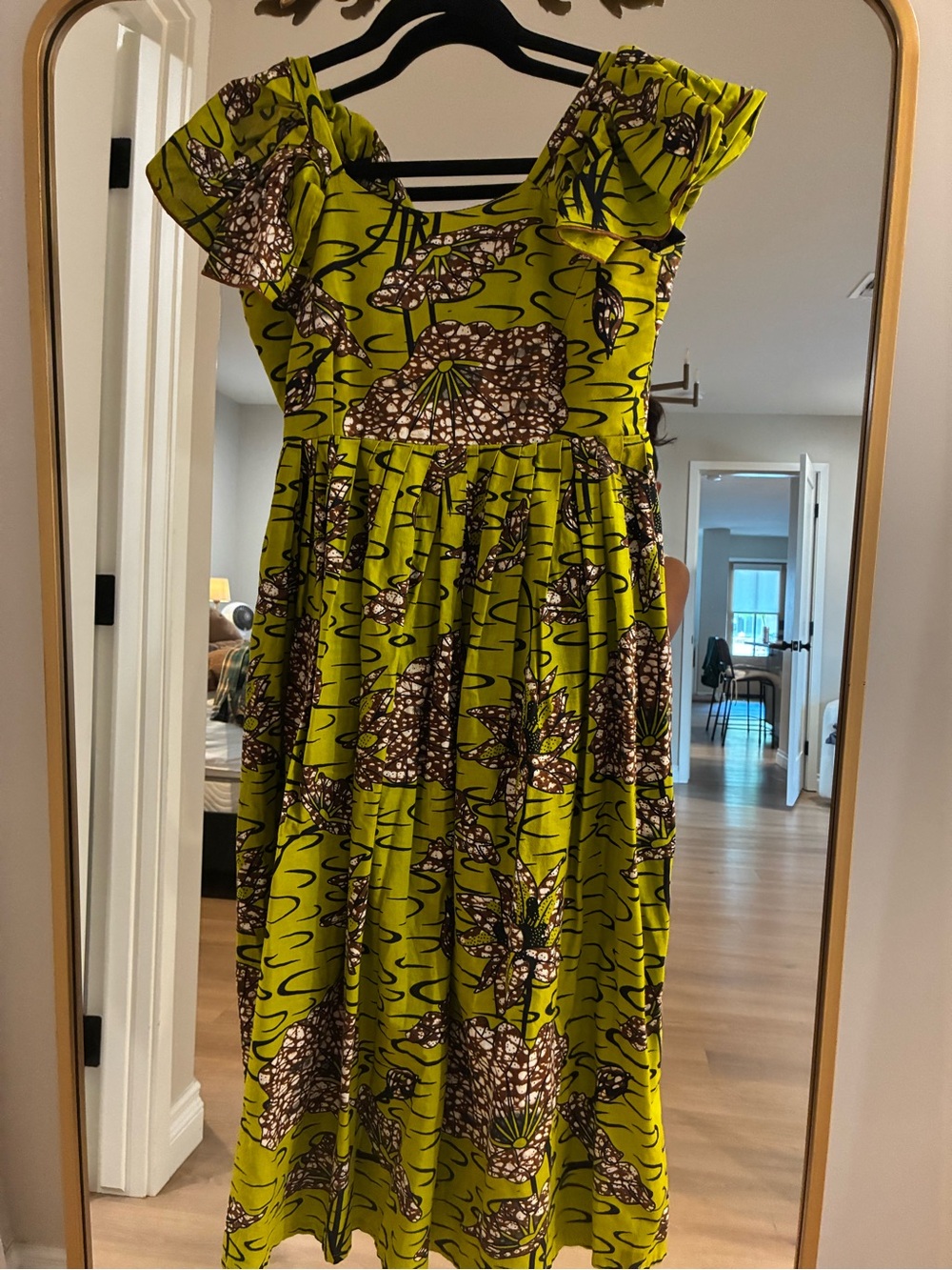 Gorgeous homemade midi dress